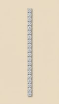 Platinum Tennis Bracelet Classic Line