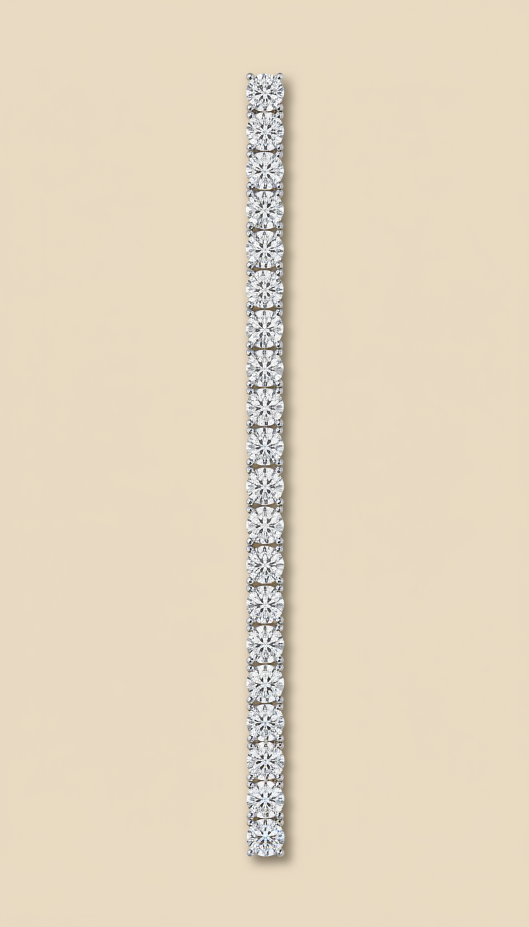 Platinum Tennis Bracelet Classic Line