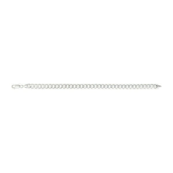 Gents Curb Bracelet Solid Sterling Silver 925 Hallmarked Brand New Boxed