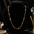 Mixed Length Chain Necklace 9ct Yellow Gold 375 Hallmark British Made Brand New