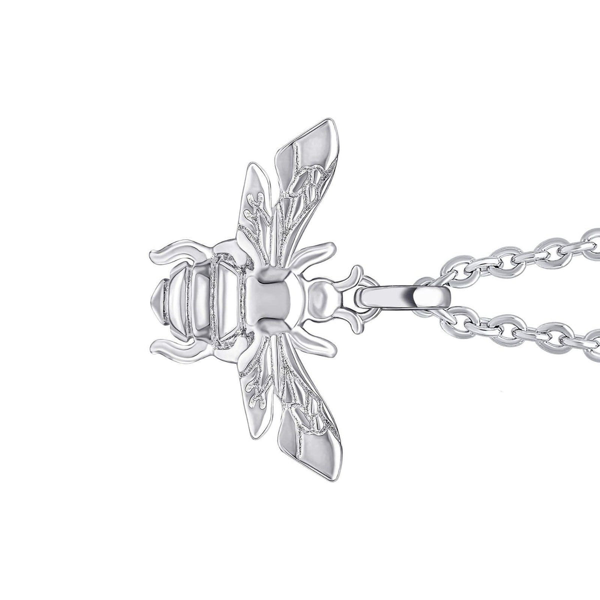 Bumble Bee Pendant Sterling Silver Hallmarked British Made All Chain Lengths