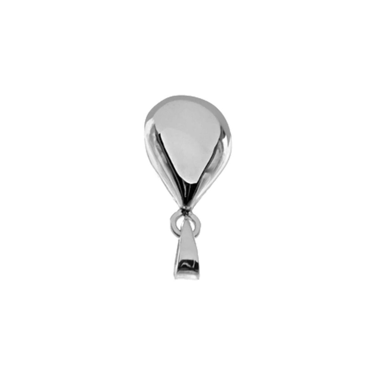 Slim Teardrop Pendant Sterling Silver 925 Hallmarked All Chain Lengths Brand New