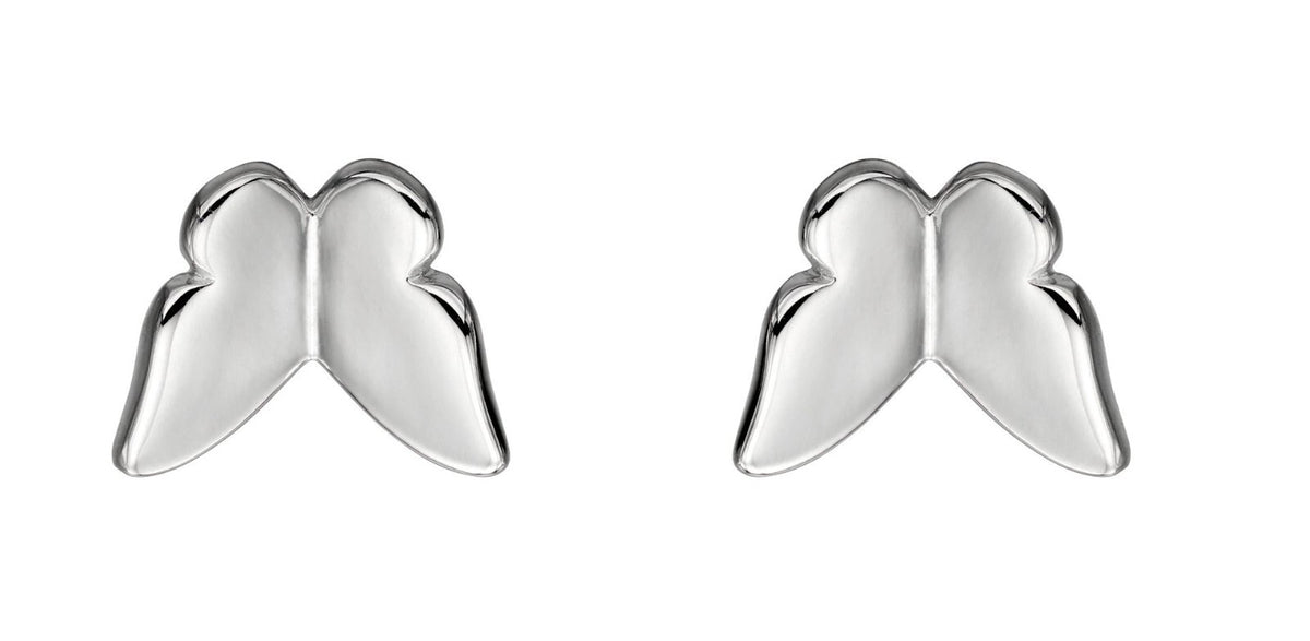 Butterfly Stud Earrings Sterling Silver 925 Hallmarked Brand New Boxed