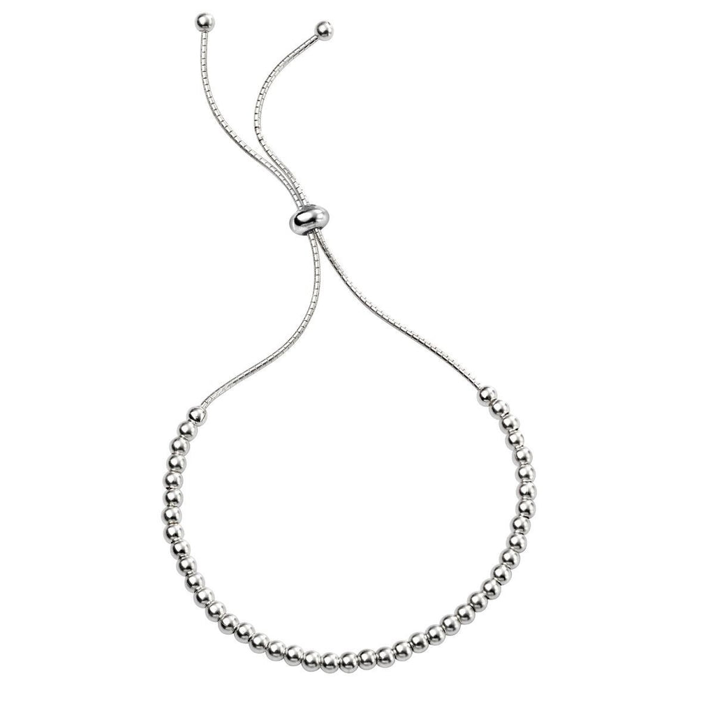Adjustable Ball Toggle Bracelet Sterling Silver 925 Hallmarked Brand New Boxed