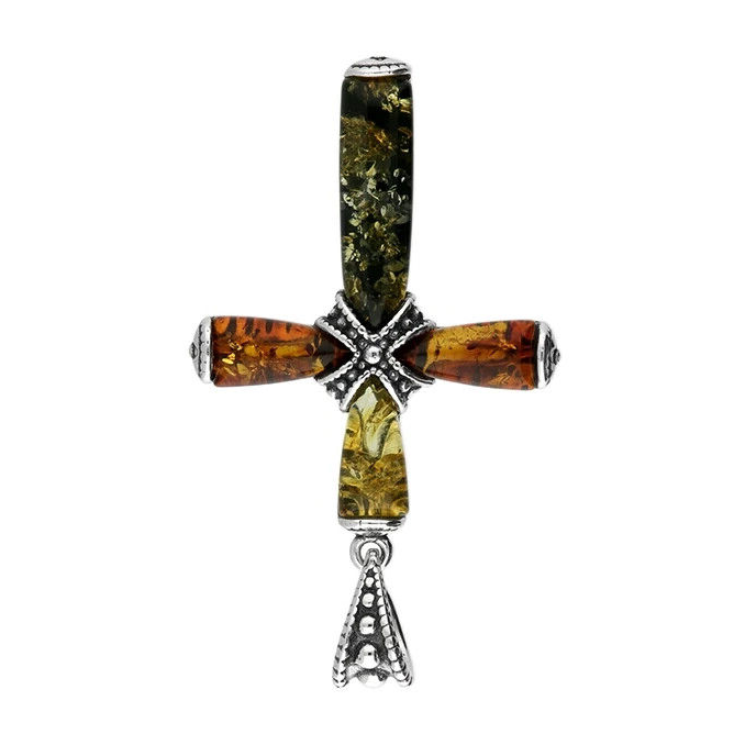 Strapped Cross Sterling Silver 925 Hallmarked British Made All Chain Lengths