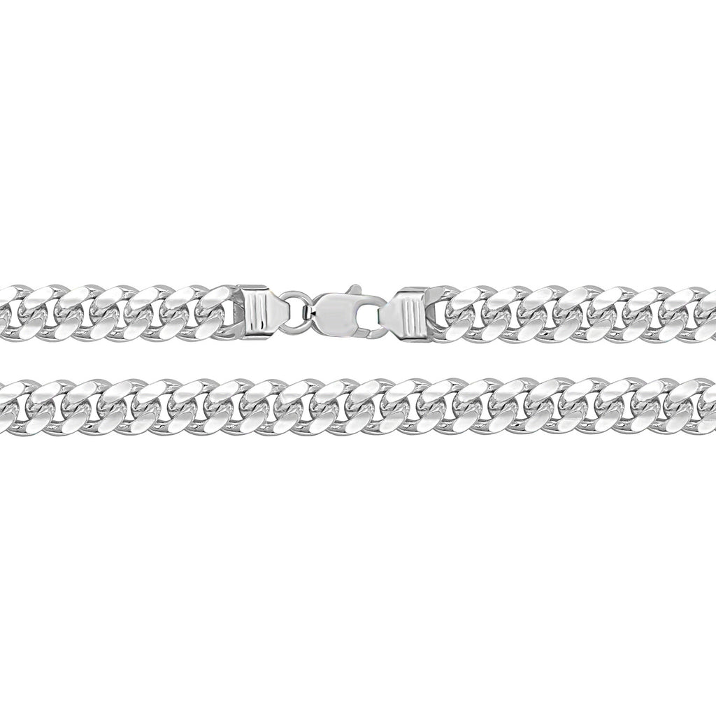 Sterling Silver Cuban Chain British Made 925 Hallmarked  22" Weight 110 g