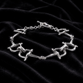 Triple Snaffle Bracelet Sterling Silver 925 Hallmarked Brand New Boxed