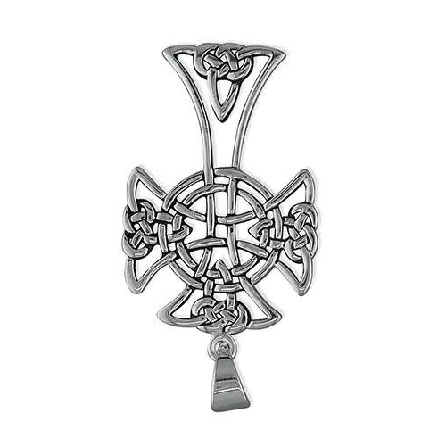 Celtic Knot Cross Sterling Silver 925 Hallmark British Made All Chain Lengths