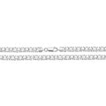 Sterling Silver Byzantine Bracelet British Made 925 Hallmarked 8" Weight 13.2g