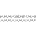Sterling Silver Cast Belcher Chain British Made 925 Hallmarked  22" Weight 51 g