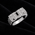 Mum Ring Sterling Silver 925 Hallmarked Size British Made Sizes M - X
