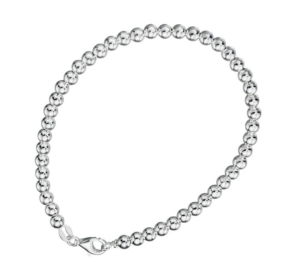 Ball Chain Bracelet Sterling Silver 925 Hallmarked British Made Brand New Boxed