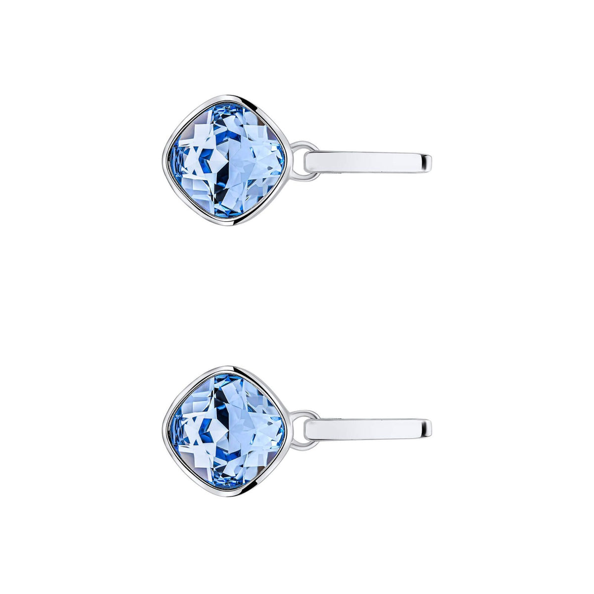 Aquamarine Drop Earrings Sterling Silver 925 Hallmarked Brand New Boxed