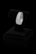 Mens Huggie Hoop Earring Cubic Zirconia Solid Sterling Silver Gents