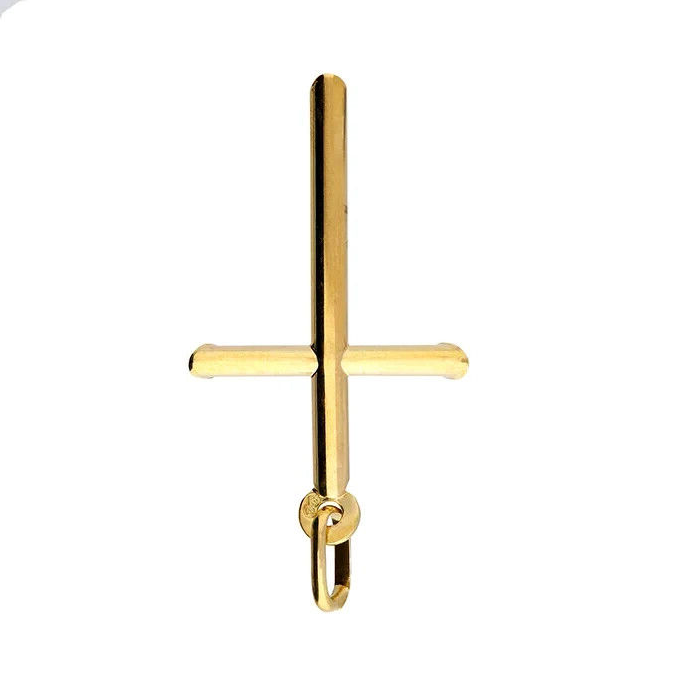 9ct Yellow Gold Crucifix Cross Pendant Hallmarked British Made All Chain Lengths