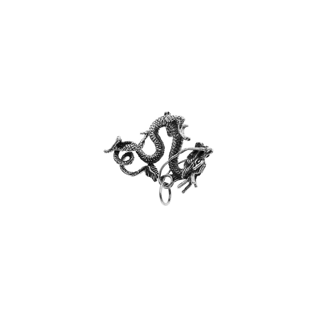 Authentic Reined Dragon Pendant Sterling Silver 925 Hallmarked All Chain Lengths