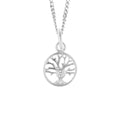 Tree Of Life Gemstone Pendant Sterling Silver 925 Hallmarked All Chain Lengths
