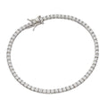 Claw Set 69 Zircon Bracelet Sterling Silver 925 Hallmarked Brand New Boxed