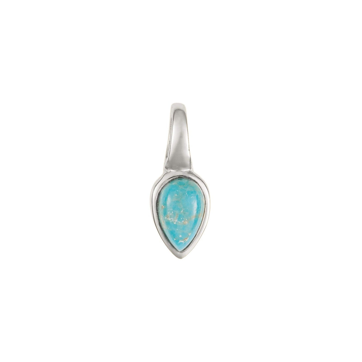 Semi Precious Birthstone Pendant Sterling Silver 925 Hallmarked All Months