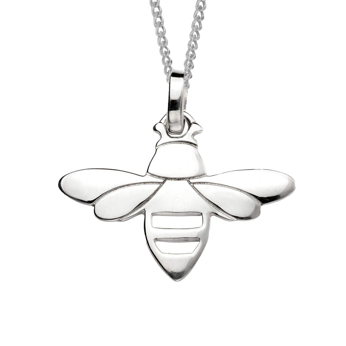Bumble Bee Pendant Sterling Silver Hallmarked British Made All Chain Lengths