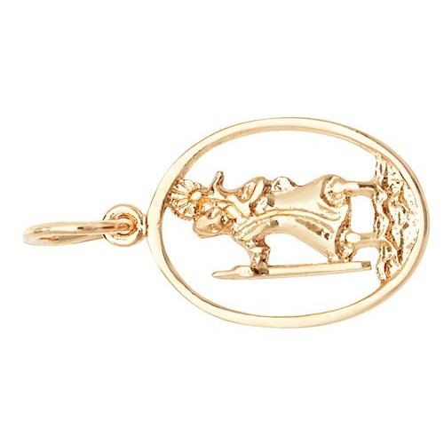 St Christopher Protection 9ct Yellow Gold Pendant 375 Hallmark All Chain Lengths