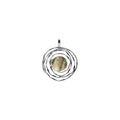 Spiderweb labradorite Pendant Sterling Silver 925 Hallmarked All Chain Lengths