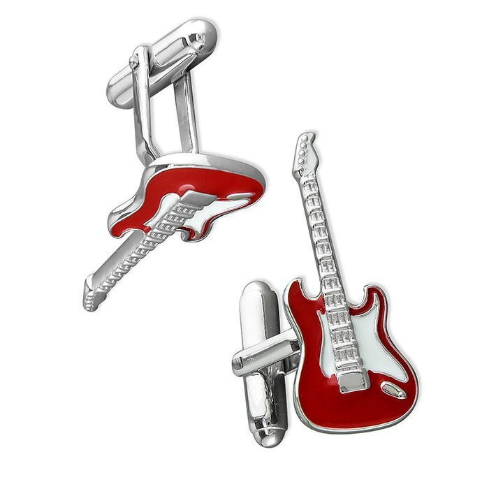 Solid Sterling Silver Rockstar Cufflink Set Men's 925 Hallmarked British Made