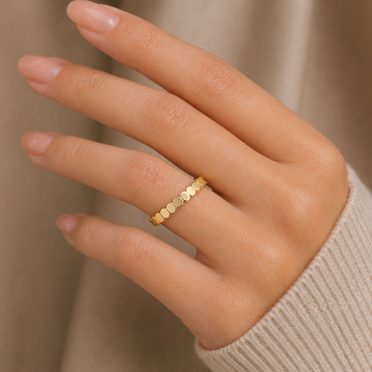 Oval Twist Ring 9ct Yellow Gold Hallmarked Sizes L - S British Made Brand New