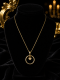 Heart Charm Diamond Pendant 9ct Yellow Gold 375 Hallmarked British Made