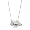 Turtle Pendant Sterling Silver 925 Hallmarked British Made All Chain Lengths