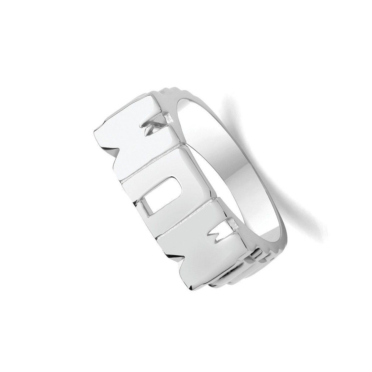 Mum Ring Sterling Silver 925 Hallmarked Size British Made Sizes M - X