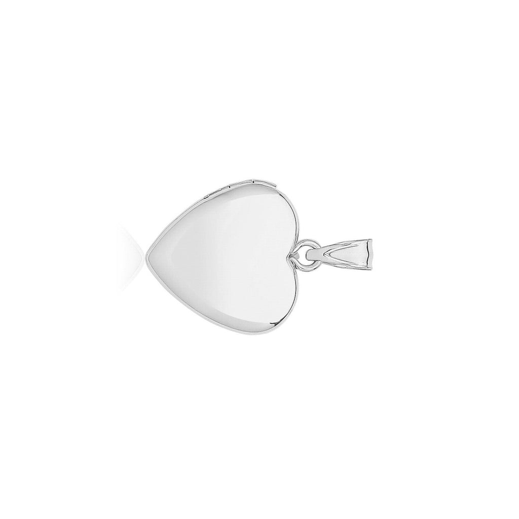 Small Heart Locket Sterling Silver 925 Hallmarked British Made All Chain Lengths