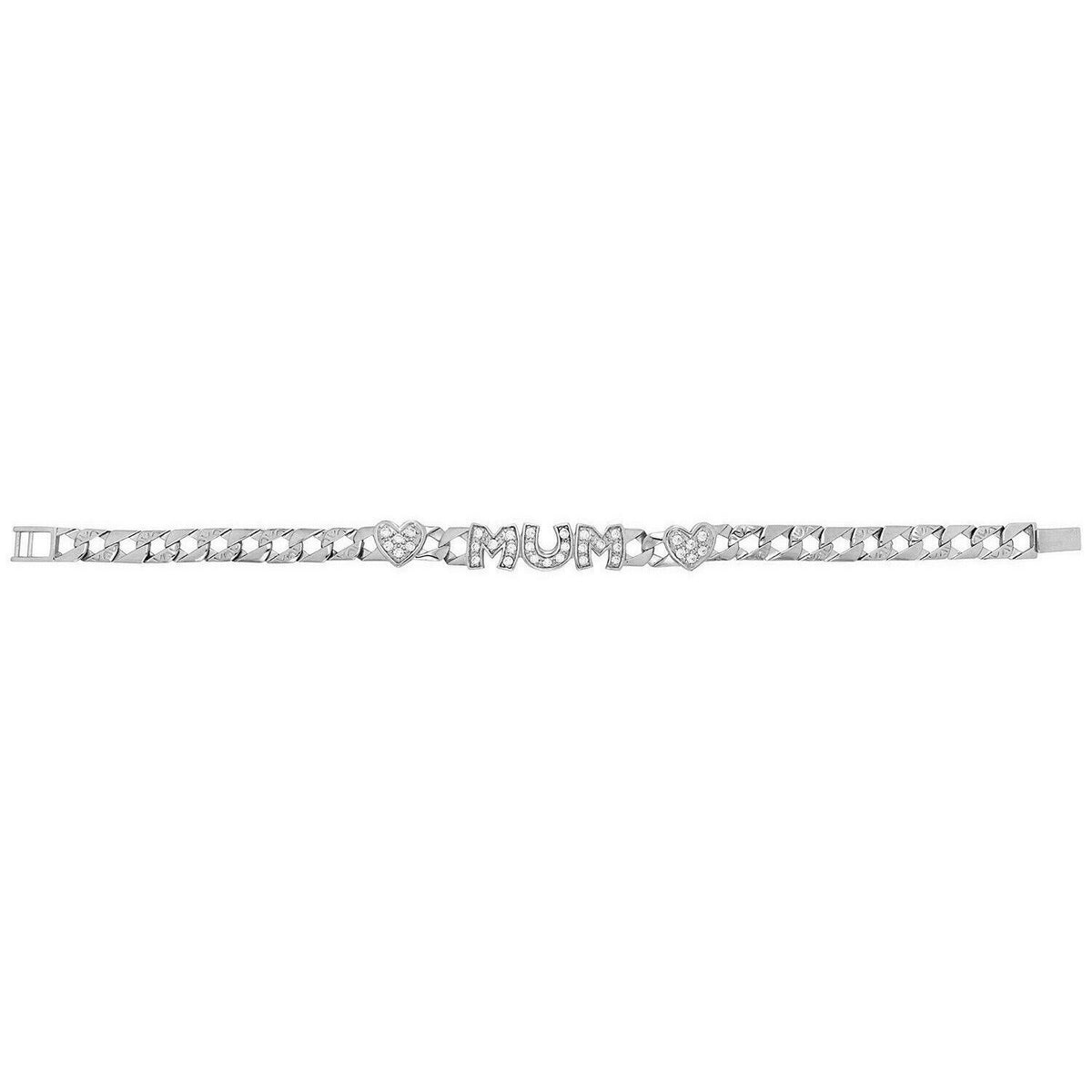 Mum Gemstone Bracelet Sterling Silver 925 Hallmarked British Made (Mothers Day)