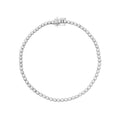 Tennis Set Tennis Diamond Bracelet In 9ct White Gold 375 Hallmarked British Made