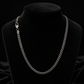 Gents Oxidised Curb Chain Solid Sterling Silver 925 Hallmarked British Made