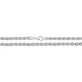 Sterling Silver Roped Bracelet British Made 925 Hallmarked 8" Weight 7.6g
