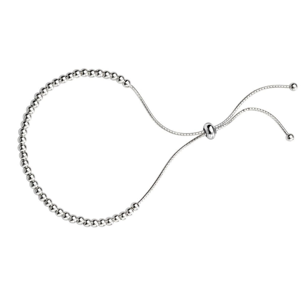 Adjustable Ball Toggle Bracelet Sterling Silver 925 Hallmarked Brand New Boxed
