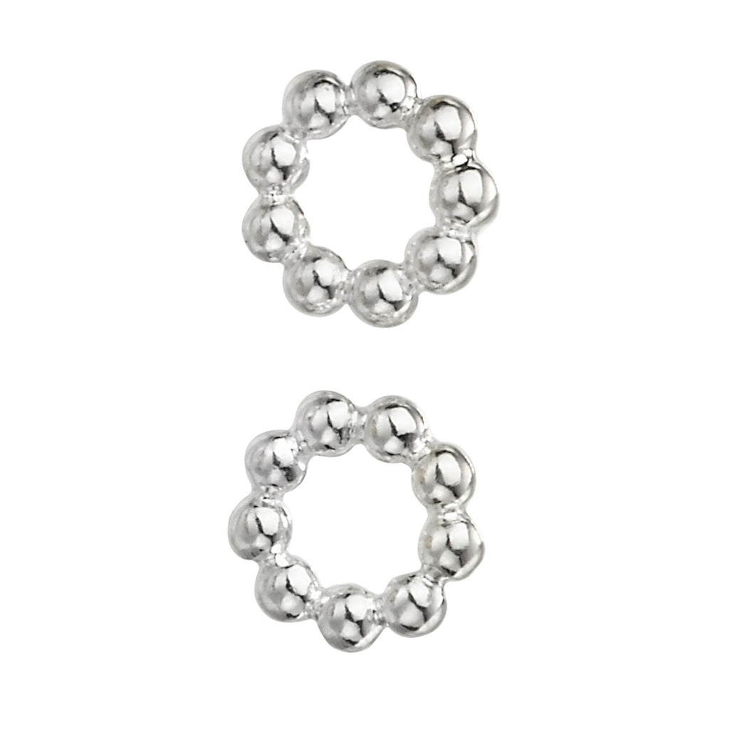 Ball Stud Earrings Sterling Silver 925 Hallmarked British Made Brand New Boxed