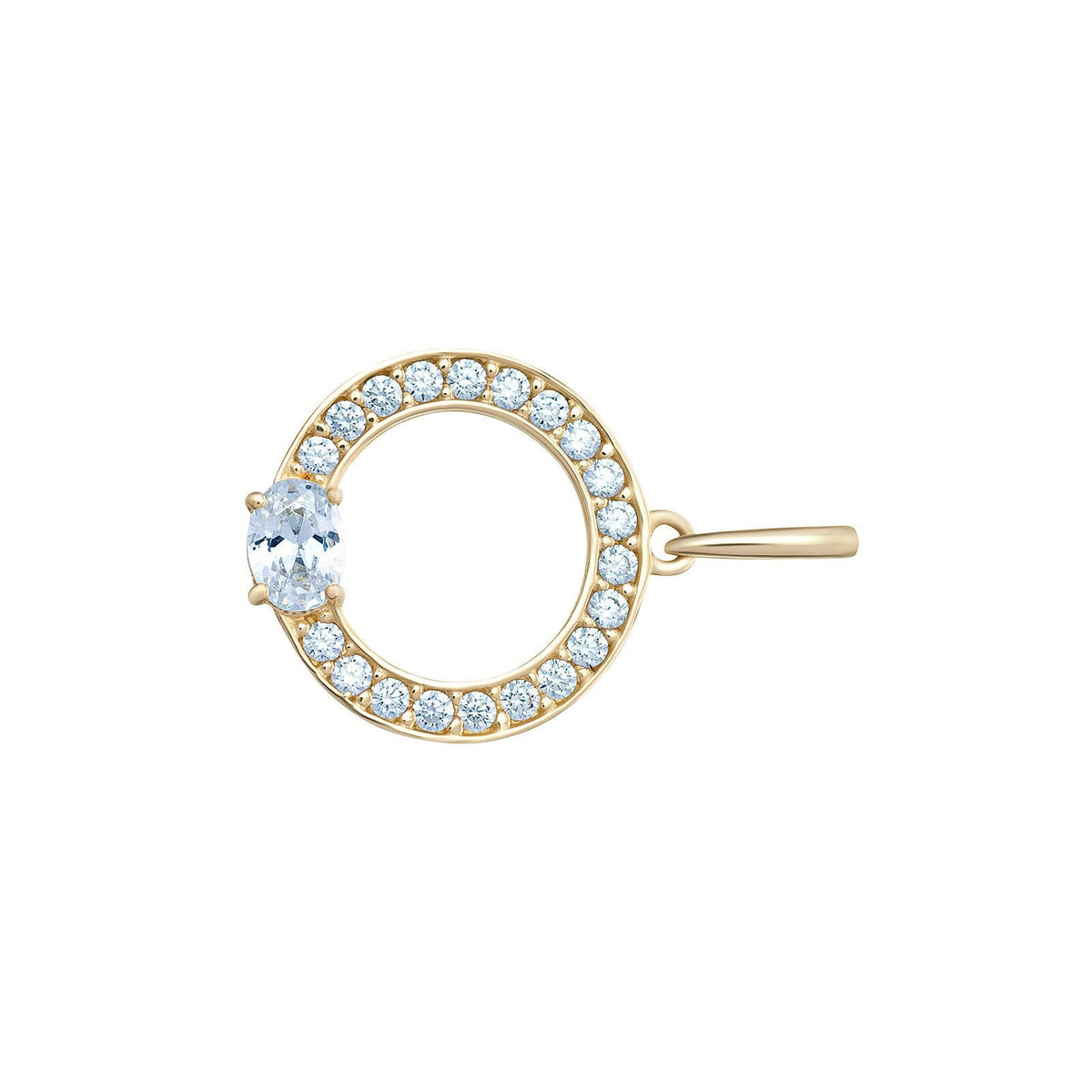 Yellow Gold Channel Set Pendant 9ct Hallmarked British Made All Chain Lengths