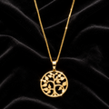 Tree Of Life Pendant Yellow Gold 375 Hallmarked British Made Brand New Boxed