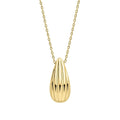 9ct Yellow Gold Teardrop Necklace 375 Hallmarked British Made Brand New Boxed