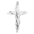 Open Crucifix Cross Sterling Silver 925 Hallmark British Made All Chain Lengths