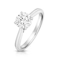 13 Lab-Grown Diamond Engagement Ring 18ct White Gold Hallmarked Sizes J - Q
