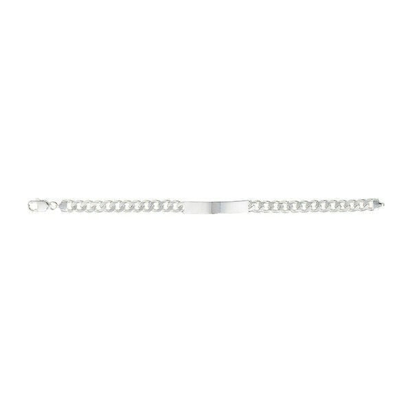 Gents Curb Bracelet Solid Sterling Silver 925 Hallmarked Brand New Boxed