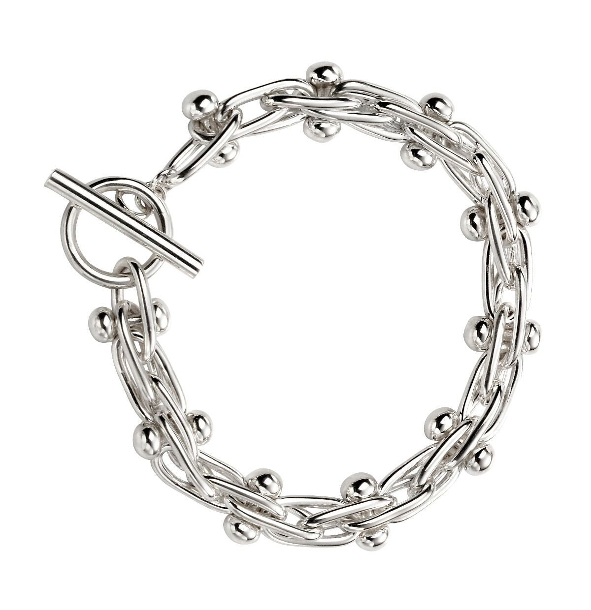 T Bar Mexican Style Bracelet Sterling Silver 925 Hallmarked Brand New Boxed