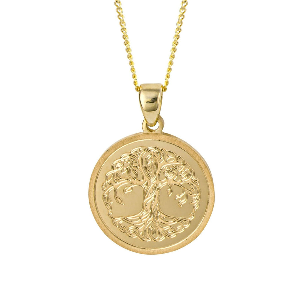Tree Of Life Pendant 9ct Yellow Gold 375 Hallmarked British Made Brand New Boxed