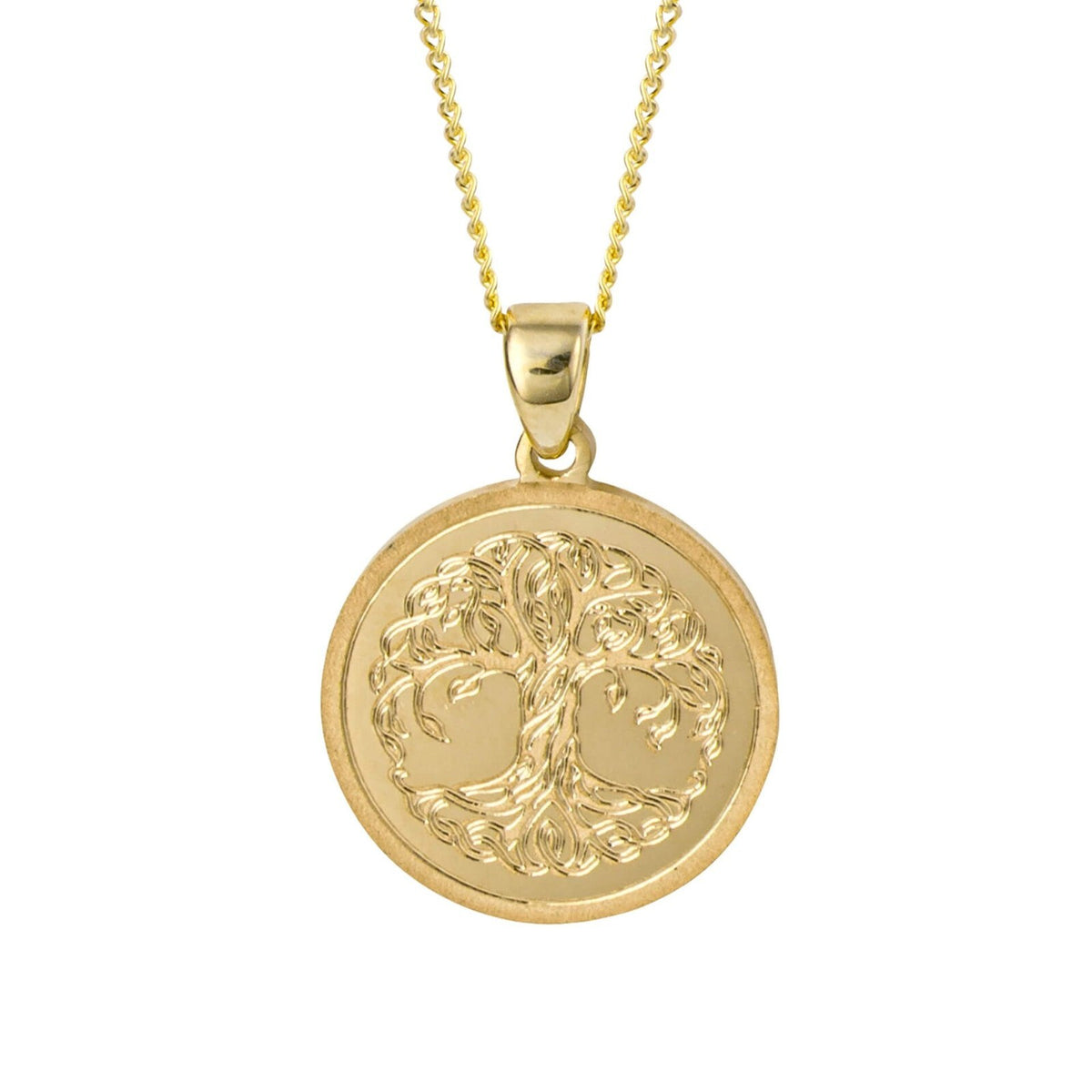 Tree Of Life Pendant 9ct Yellow Gold 375 Hallmarked British Made Brand New Boxed