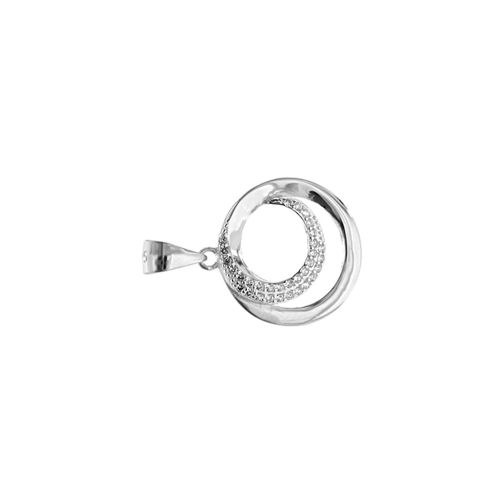 Swirl Wave Pendant Sterling Silver 925 Hallmarked  All Chain Lengths Brand New