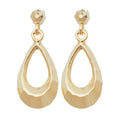 Pear Drop Earrings 9ct Yellow Gold 375 Hallmarked British Made Brand New Boxed