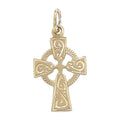 9ct Yellow Gold Cross Pendant Hallmarked British Made All Chain Lengths